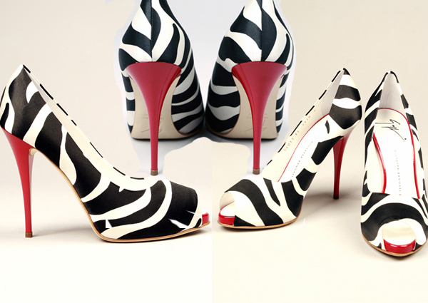 pumps and heels. Zanotti Zebra print Pumps